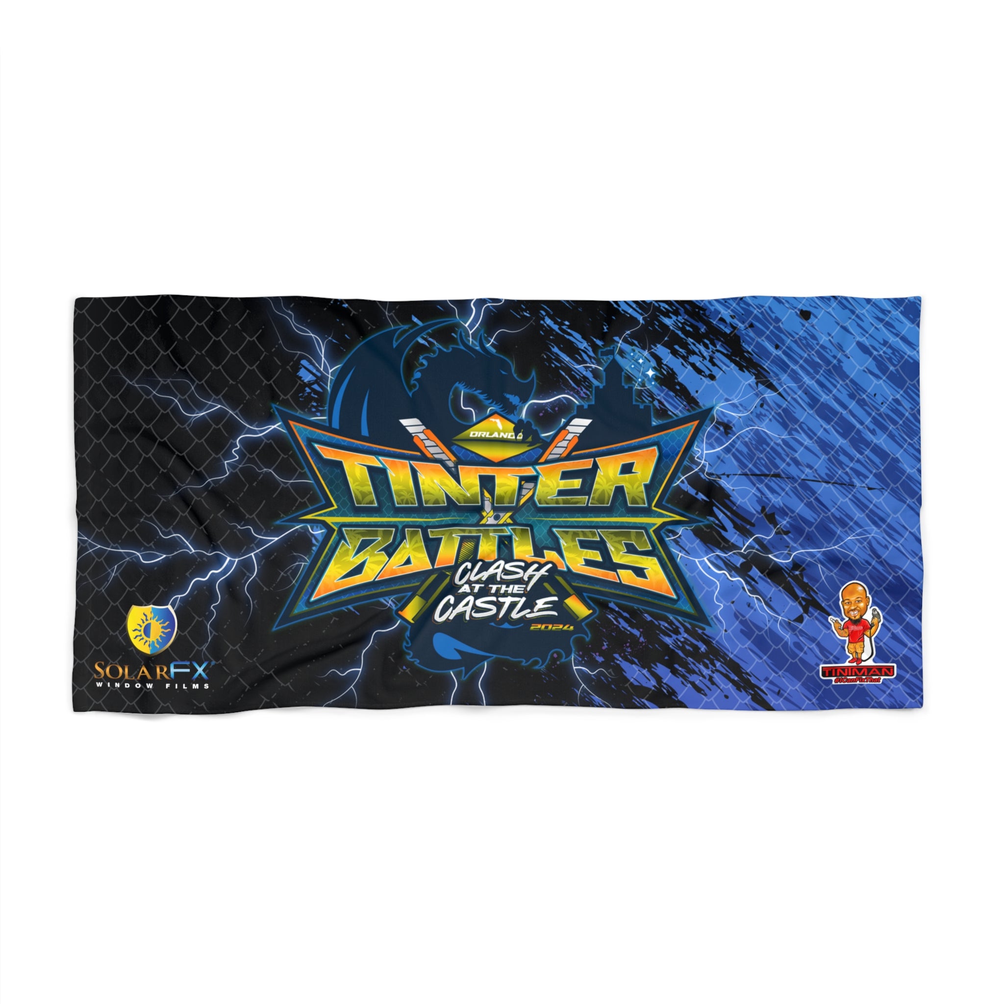 Sean G Tintman Tinter Battles 2024 Official Dash Towel Tintertainment